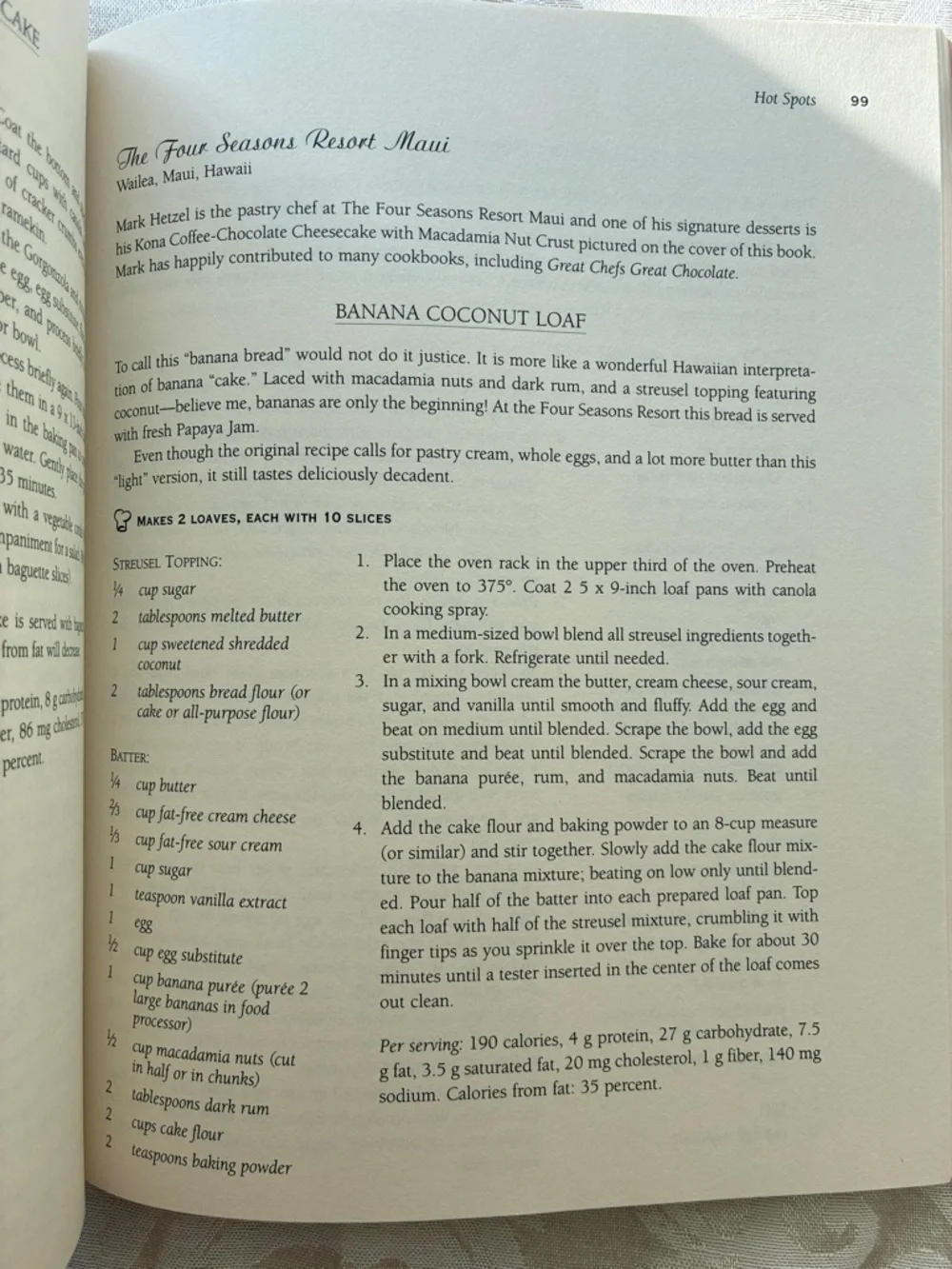 Chez Moi: Lightening Up Recipes from Famous Restaurants Cookbook Softcover